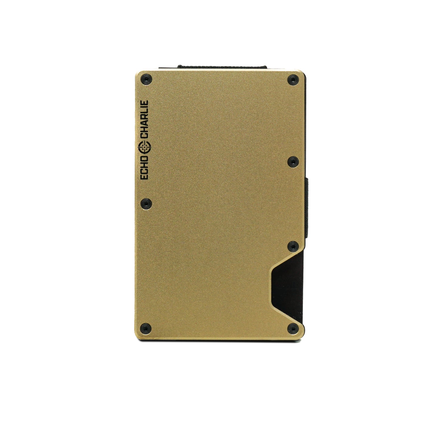 Echo Charlie Desert Metallic Wallet with Airtag Clip