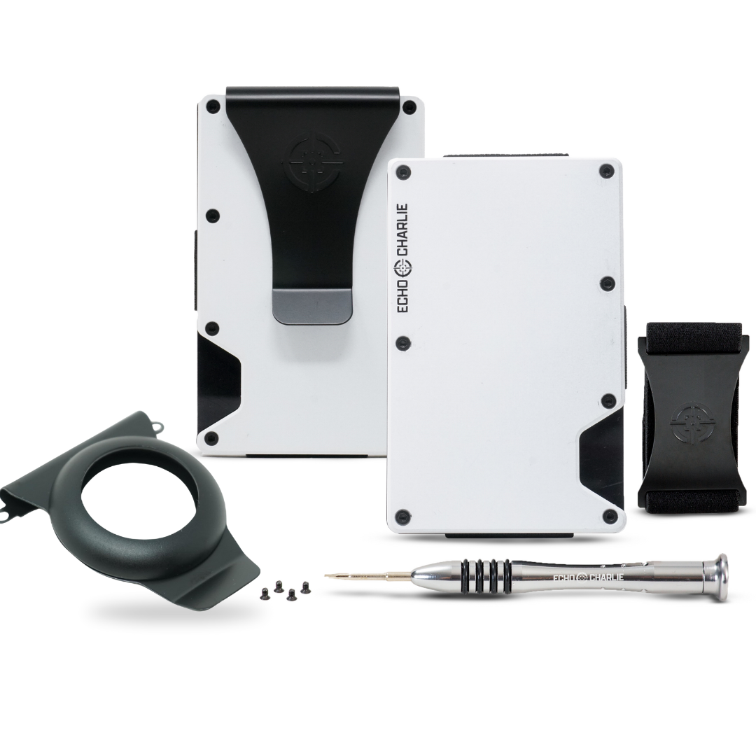 Echo Charlie Glacier Ops Wallet with Airtag Clip