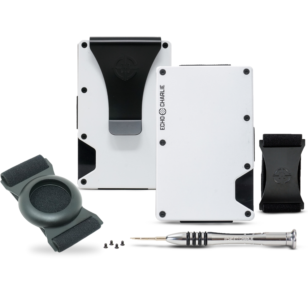 Echo Charlie Glacier Ops Wallet with Airtag Strap