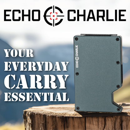 Echo Charlie Gray Minimalist Wallet